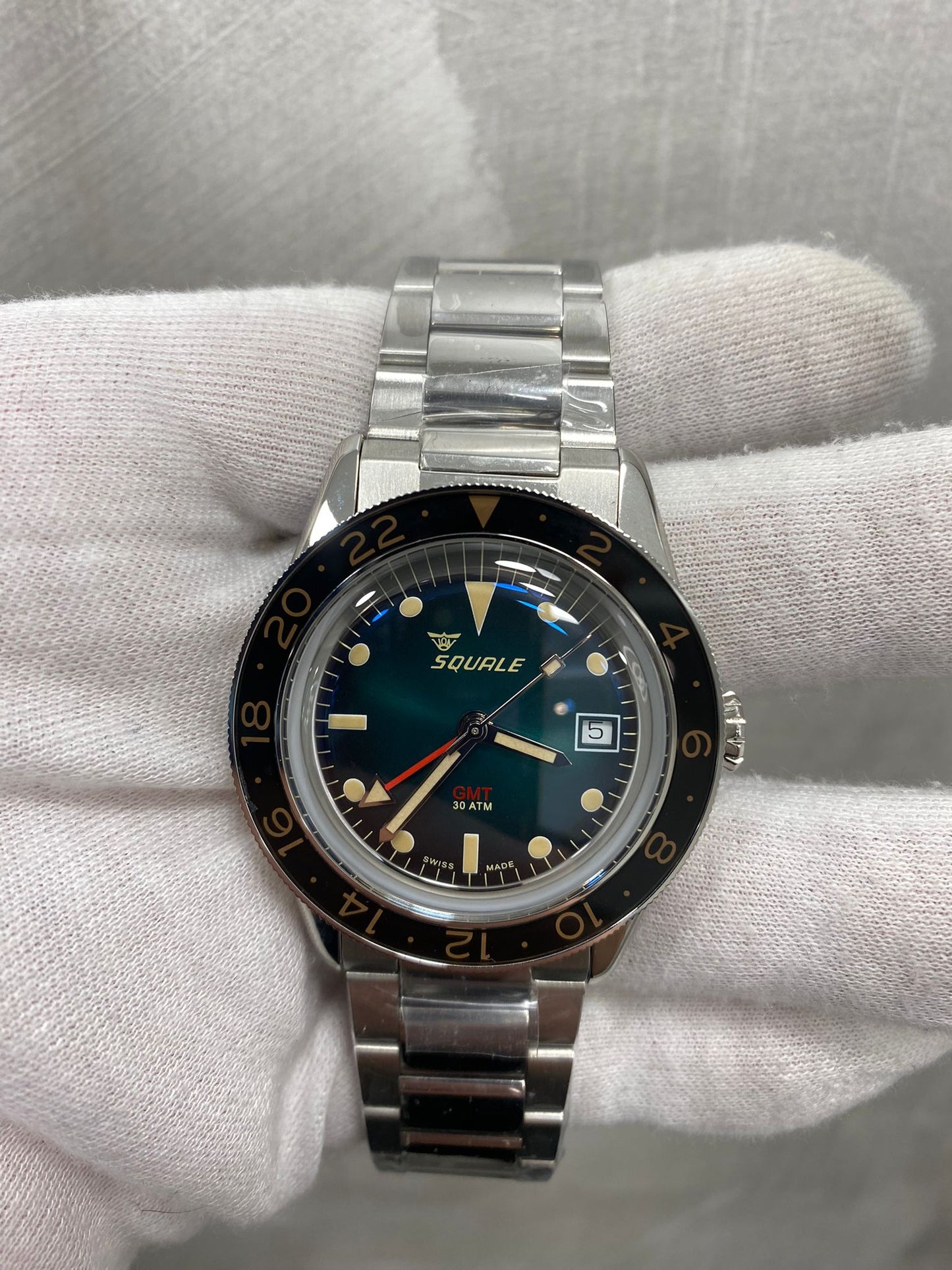 SQUALE Sub 39 GMT Vintage Green