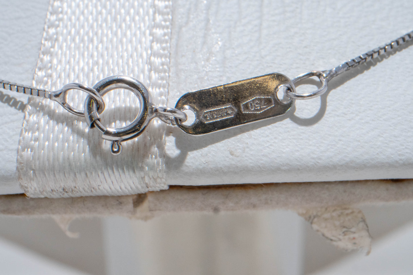 COLLANA Zaffiro Contorno Ovale