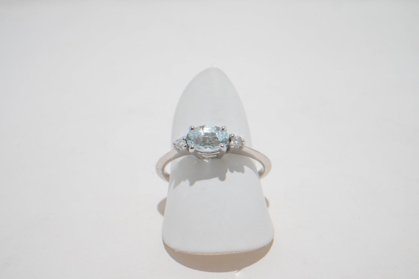 ANELLO Acquamarina Ovale