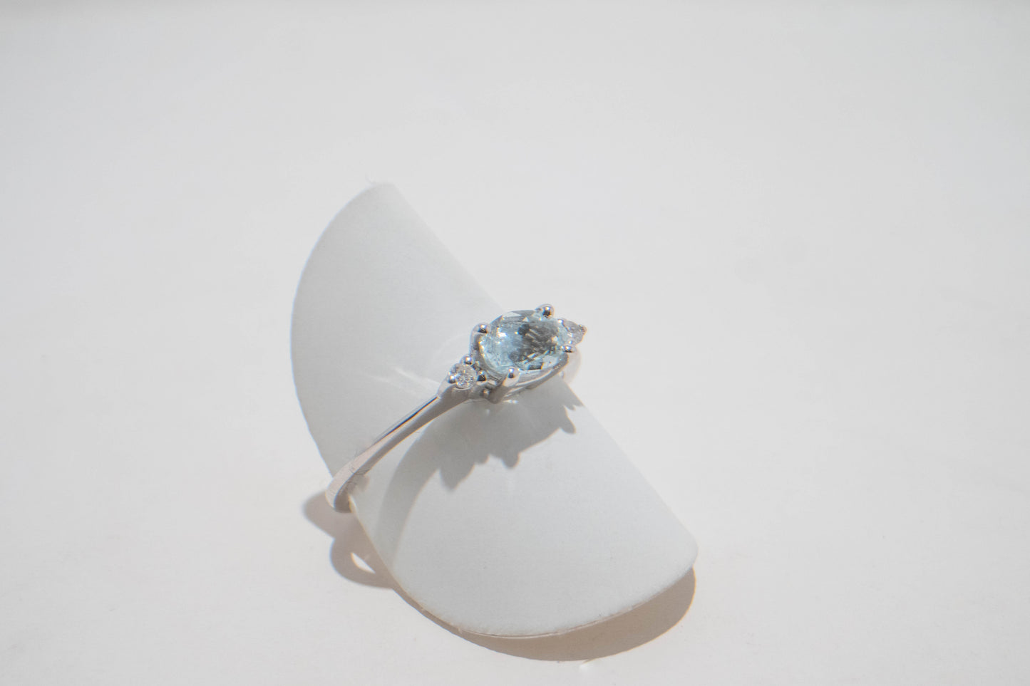 ANELLO Acquamarina Ovale