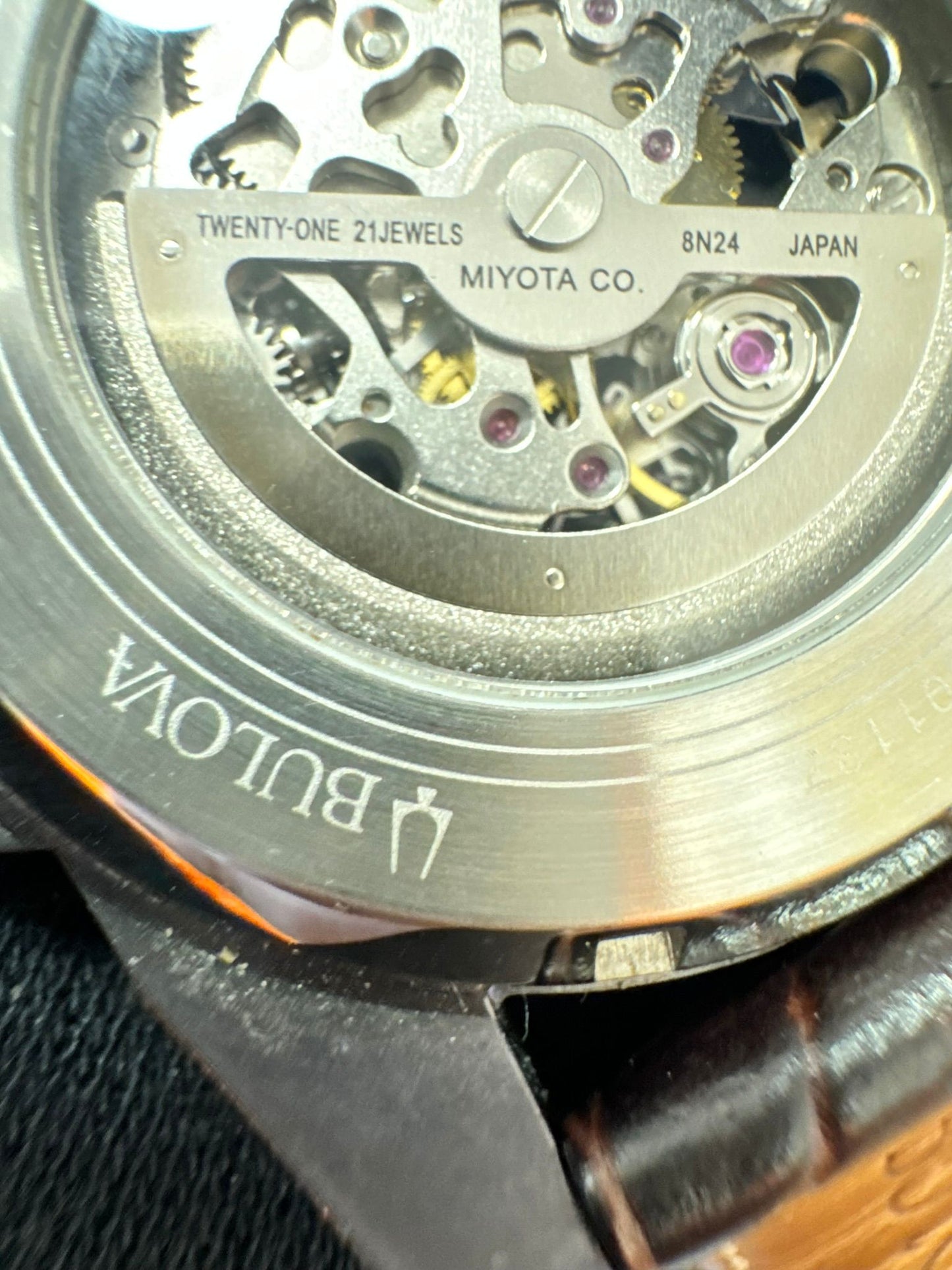 BULOVA Maquina Skeleton