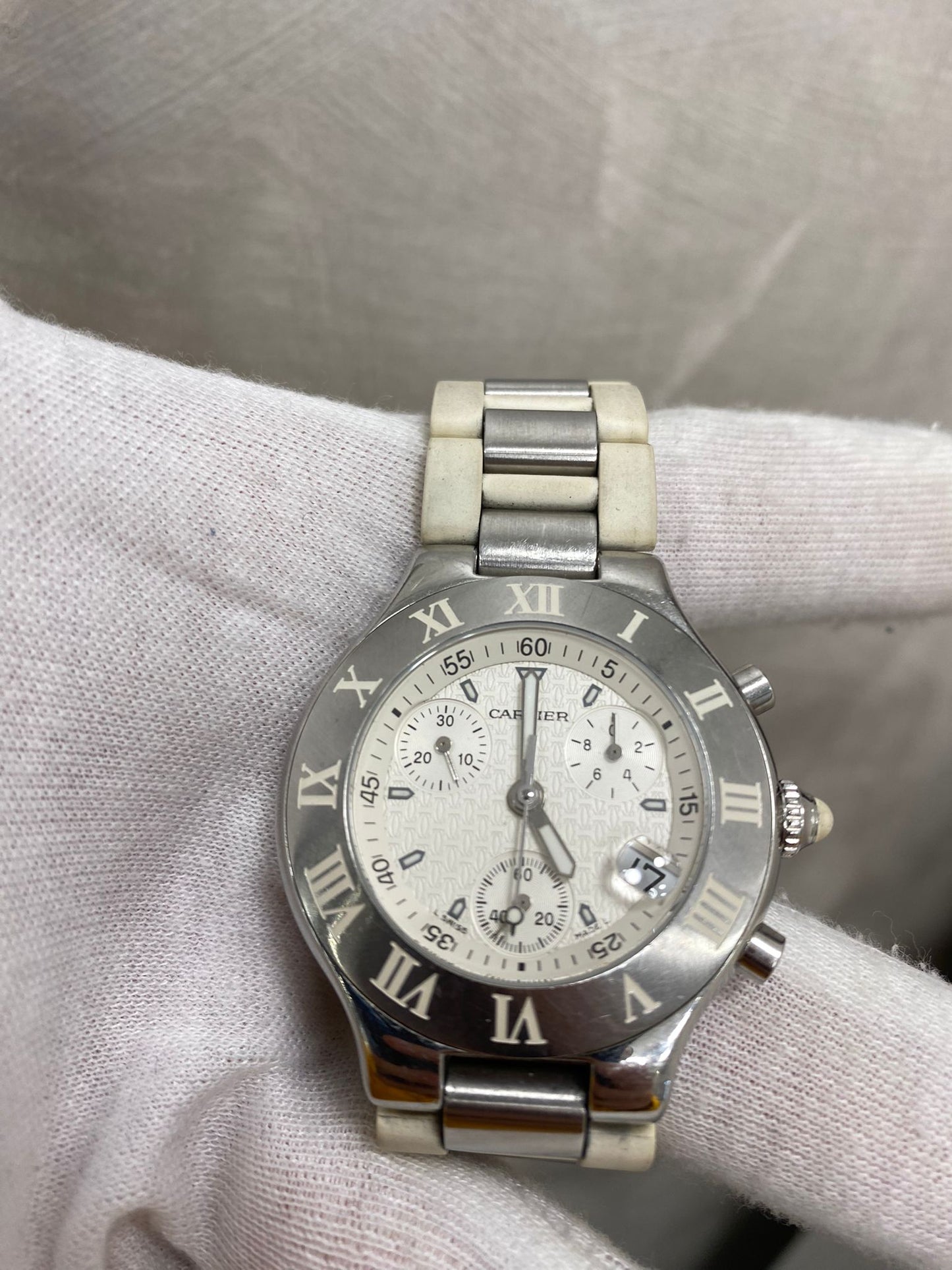 CARTIER 21 Chronoscaph