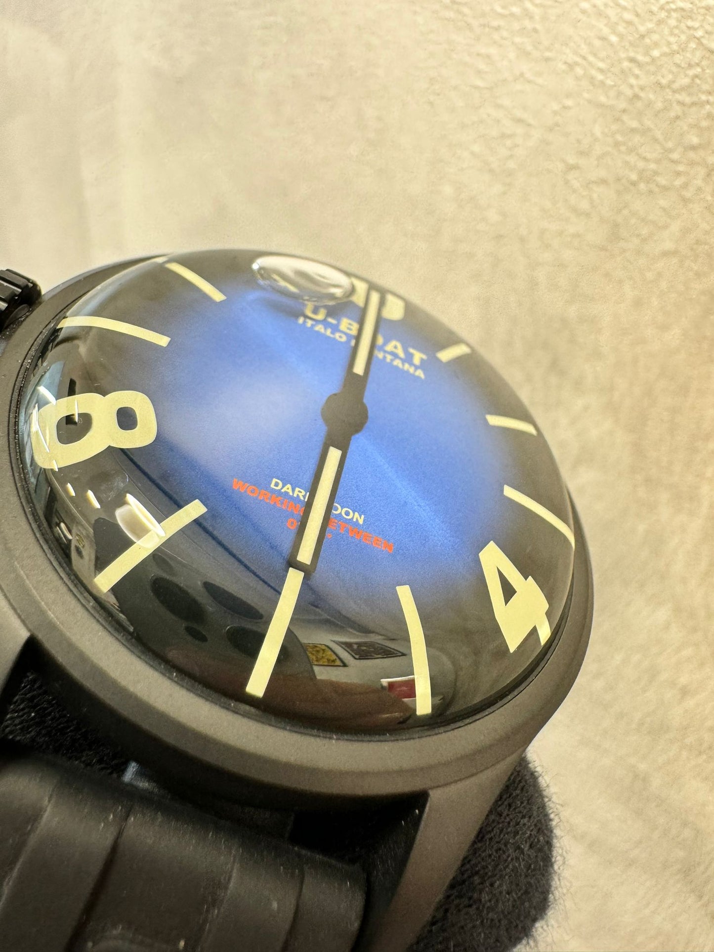 U-BOAT Darkmoon Blue PVD Soleil