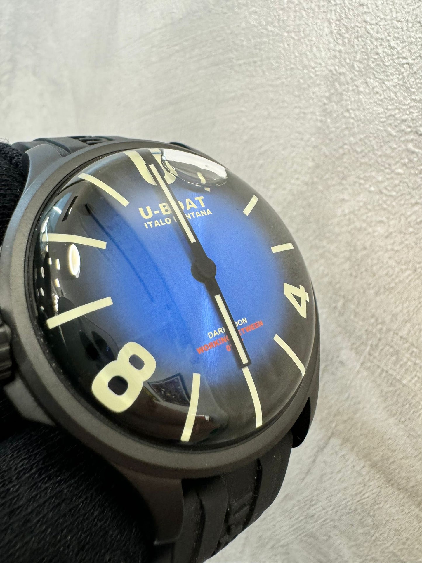 U-BOAT Darkmoon Blue PVD Soleil